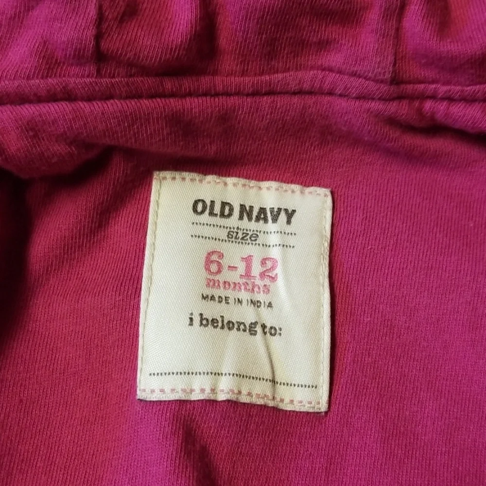 OLD NAVY BABY GIRL JACKET SIZE 6-12